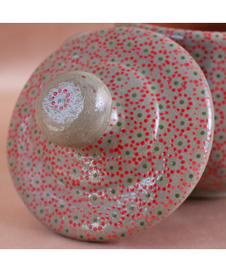 Azucarera Con Tapa Capulineada