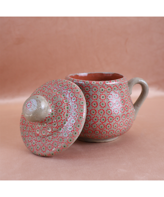 Azucarera Con Tapa Capulineada