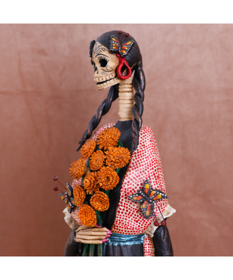 Catrina con Rebozo de 47 cm