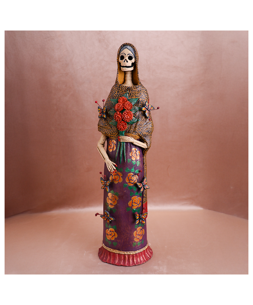 catrina de Rebozo de 47 cm