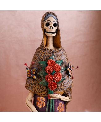 catrina de Rebozo de 47 cm