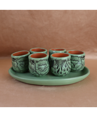 Juego de Tequileros con Base