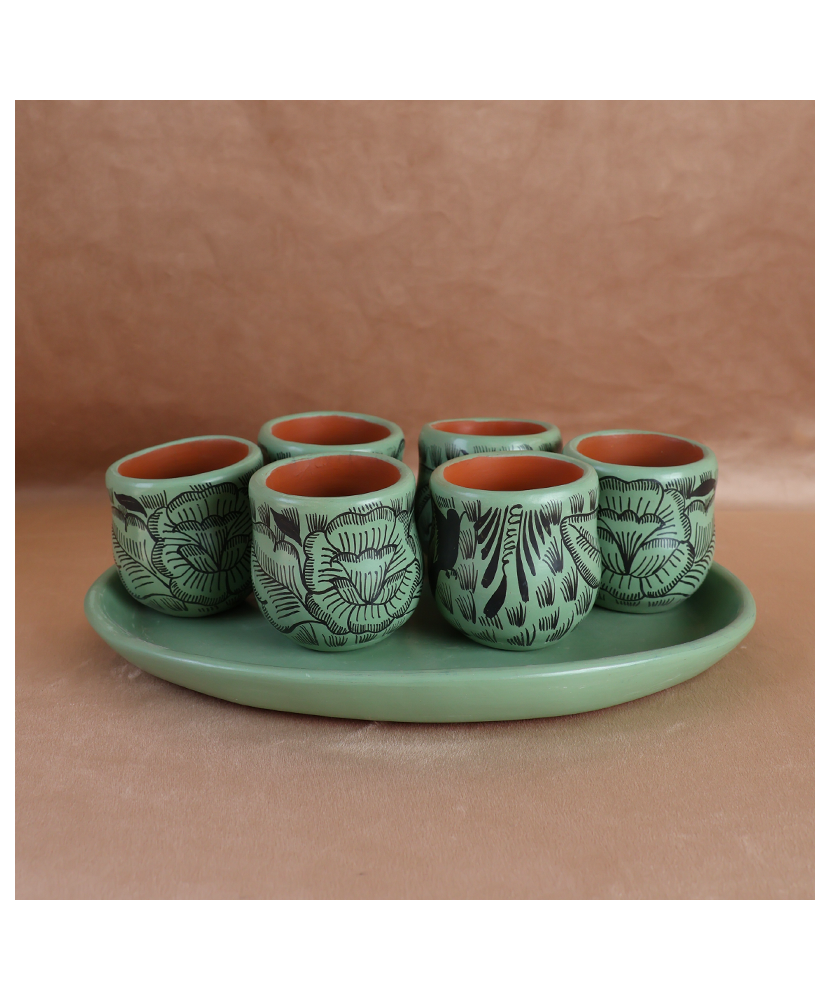 Juego de Tequileros con Base