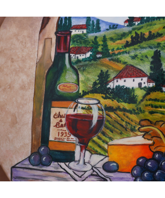 Charolas Giratorias Pintadas a Mano