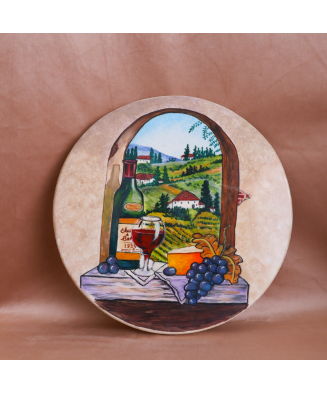 Charolas Giratorias Pintadas a Mano