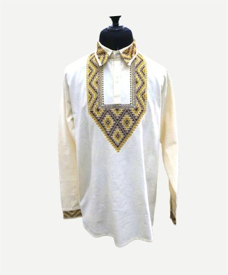 Camisa de Hombre Bordado de Zacán